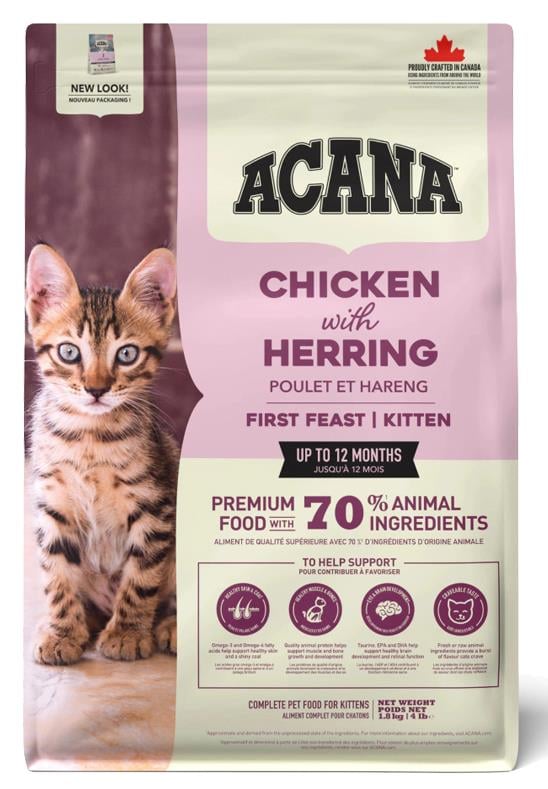Acana Kitten Tavuklu Ve Balıklı Balıklı Yavru Kedi Maması 1,8 Kg