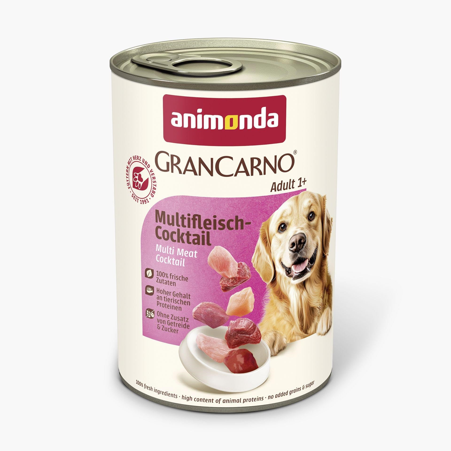 Animonda Gran Carno Karışık Etli Yetişkin Köpek Konservesi  400 Gr