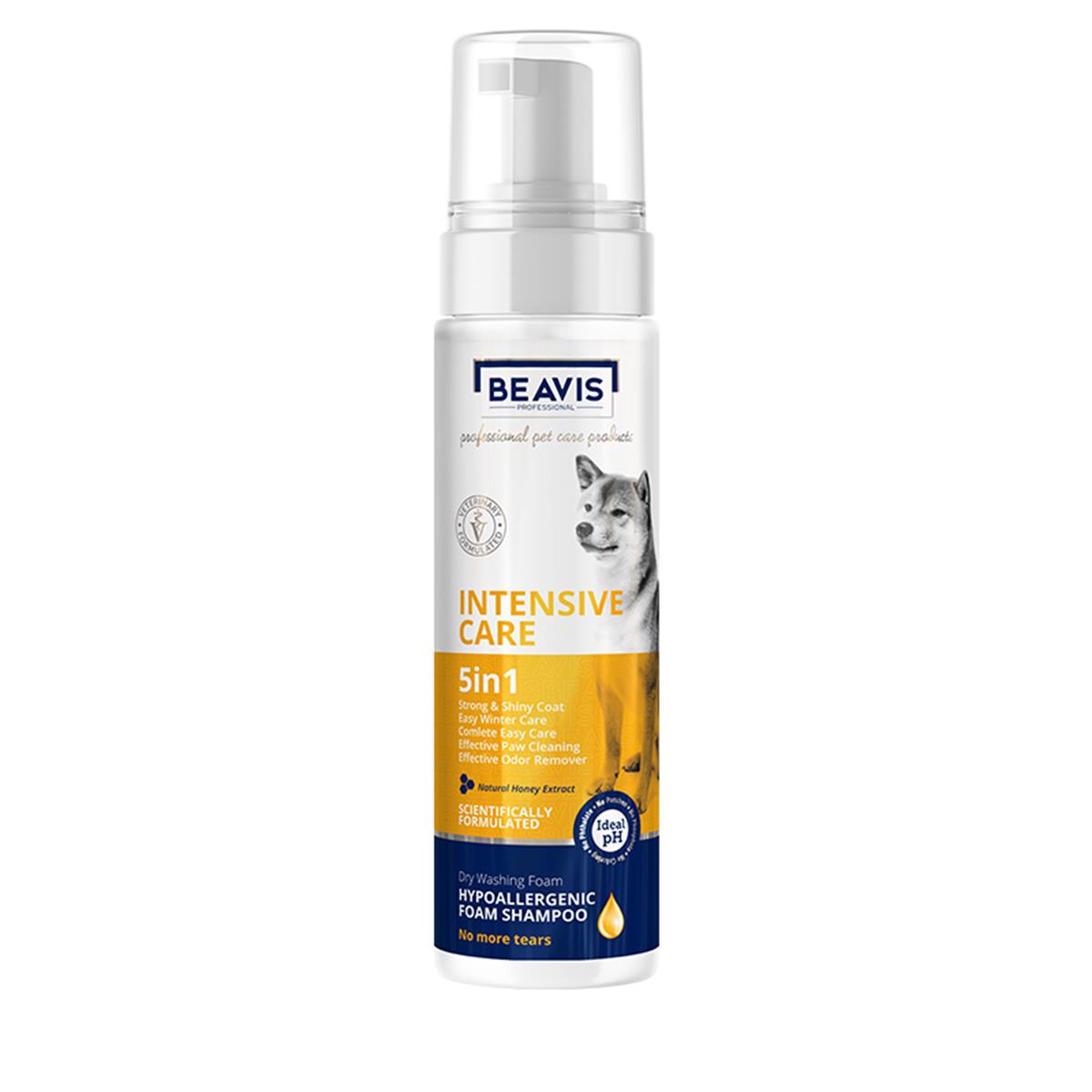 Beavis Intensive Care 5 in 1 Ballı Kuru Köpek Şampuanı  200 Ml