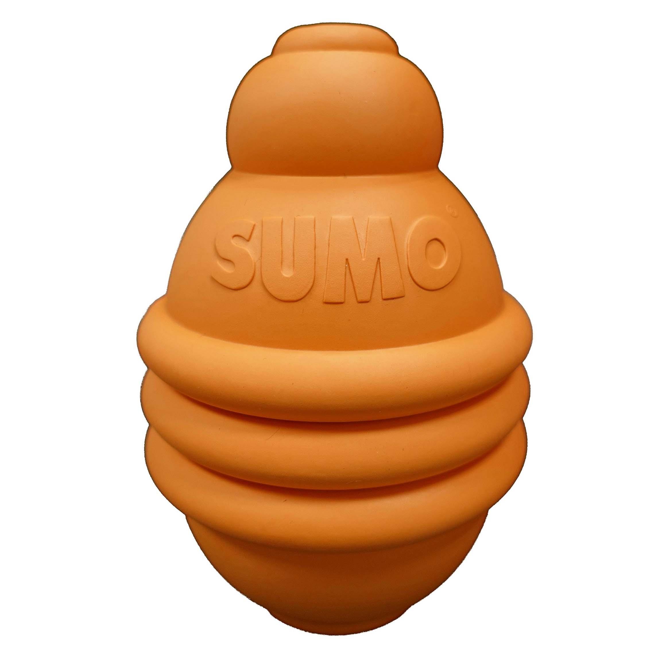 Beeztees Sumo Play Ödül Konulabilen Sert Kauçuk Köpek Oyuncağı S (Turuncu)
