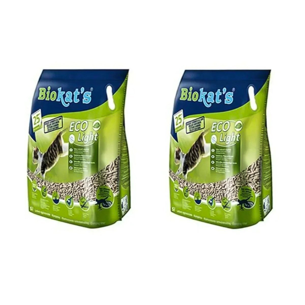 Biokat's Eco Light Pelet Kedi Kumu  2 x 5 Lt