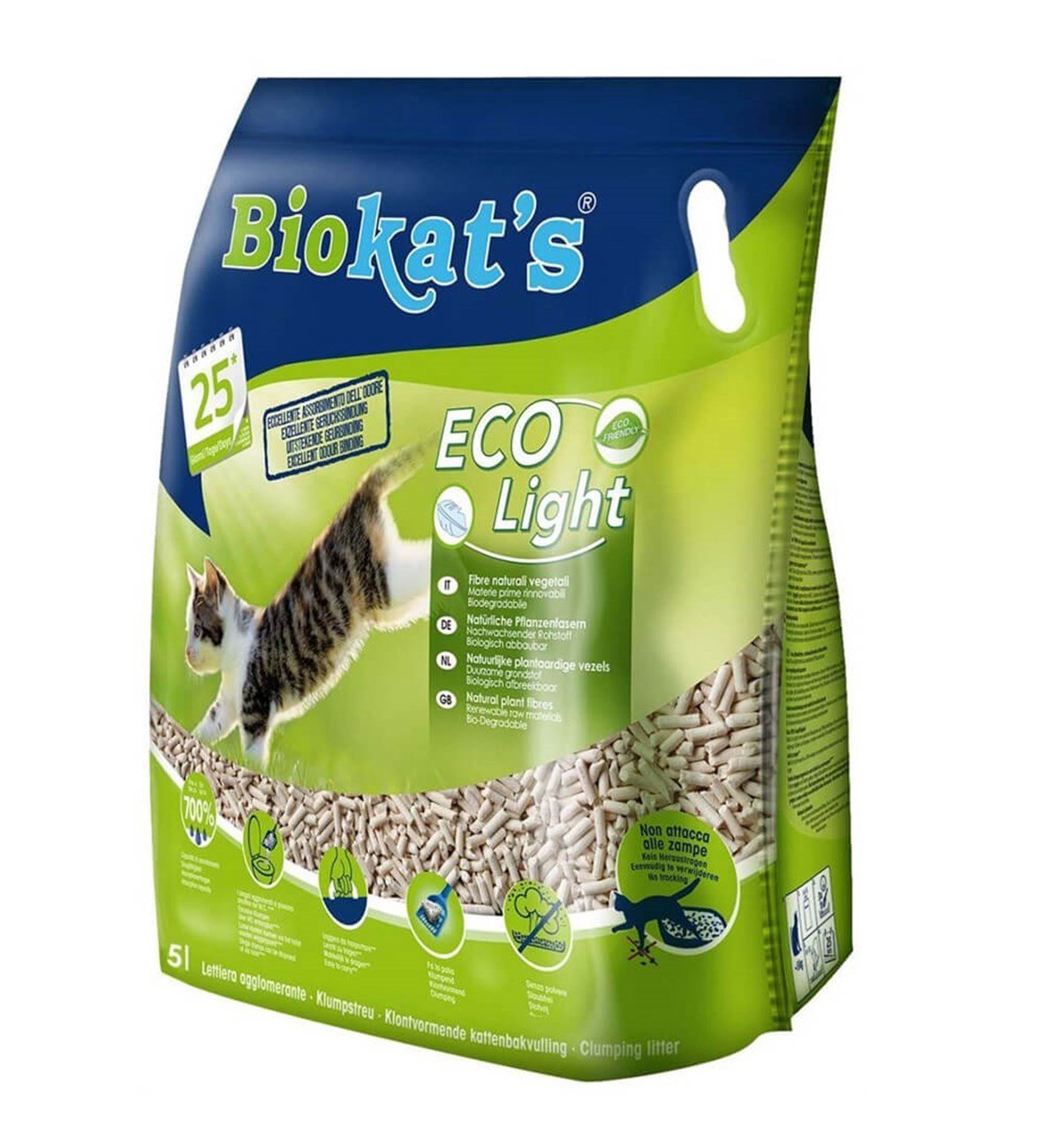 Biokat's Pelet Eco Light Kedi Kumu 5 Lt