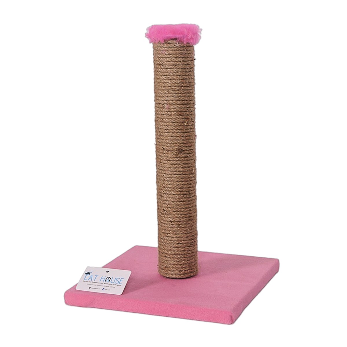 Cat House Kedi Tırmalama Tahtası  42 cm Pembe