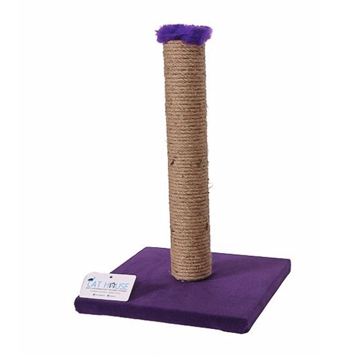 Cat House Kedi Tırmalama Tahtası  42 cm Mor
