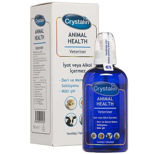 Crystallin Kedi Ve Köpek Yara Temizleme Solüsyonu 200 ml