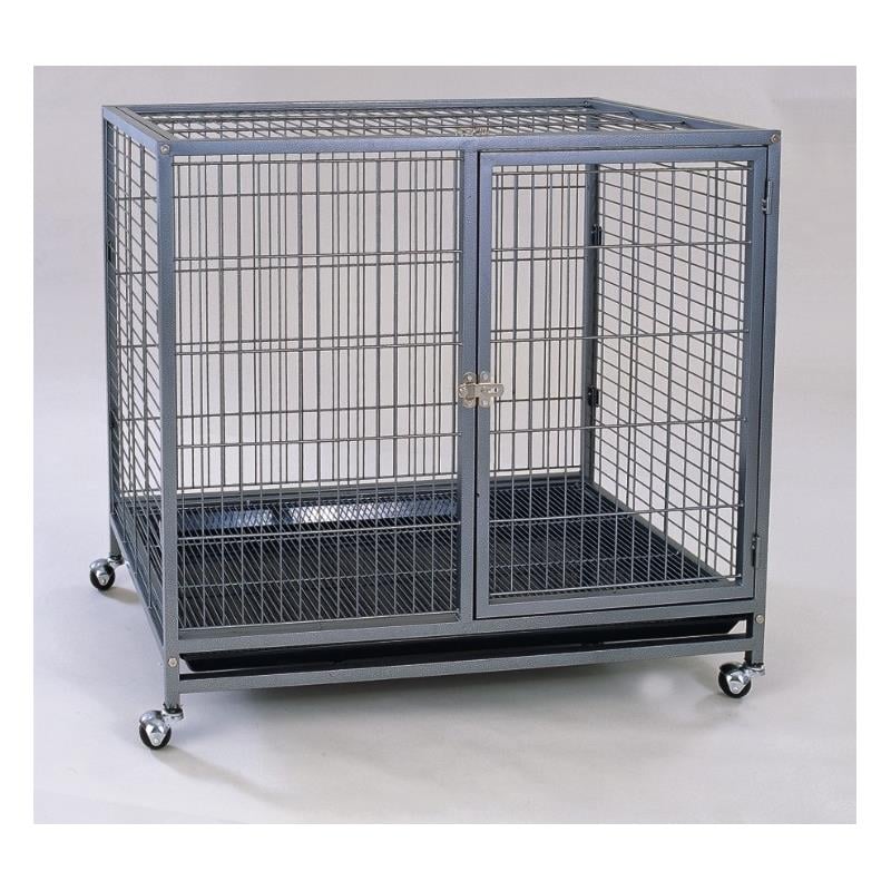 Dayang Galvaniz Tekerlekli Köpek Kafesi 95 x 57 x 87 cm