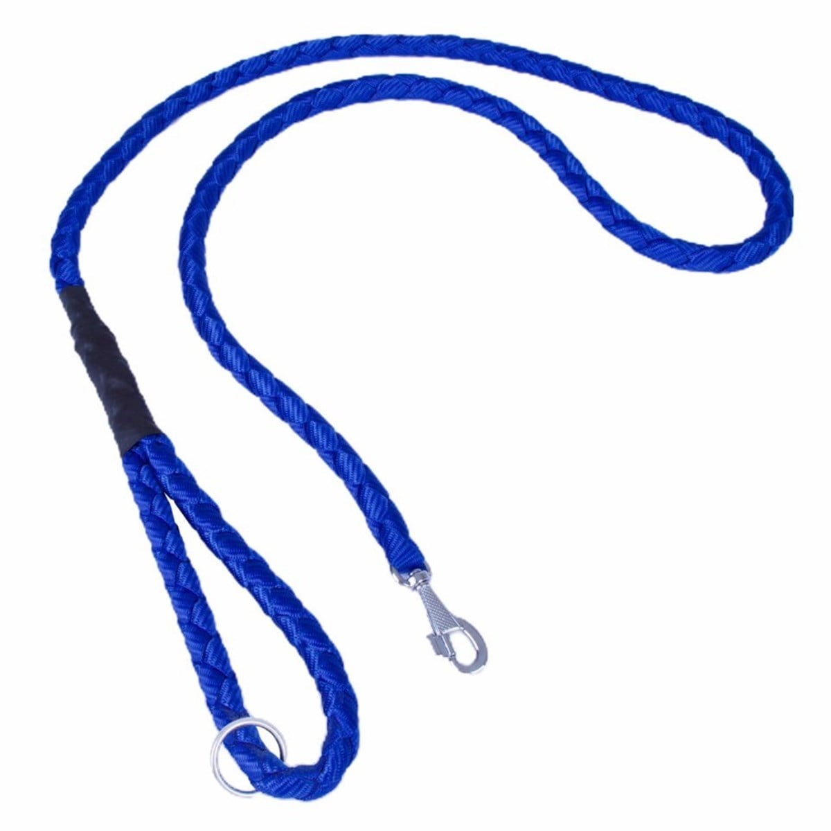 Doggie El Yapımı Dokumadan Köpek Gezdirme Tasması 2,5 x 120 cm Mavi