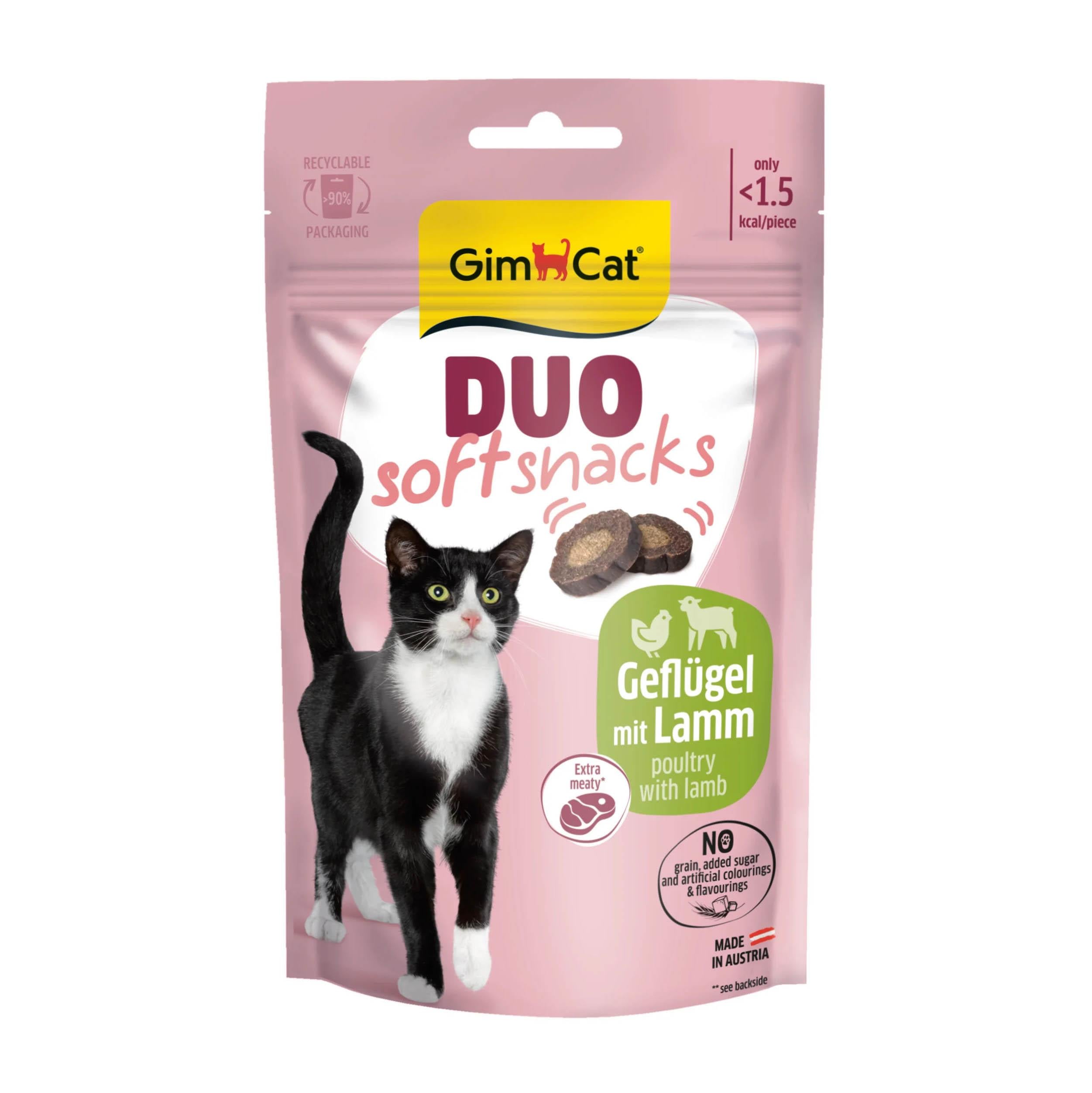 Duo Soft Snacks Kümes Hayvanlı Ve Kuzulu Kedi Ödülü 50 Gr