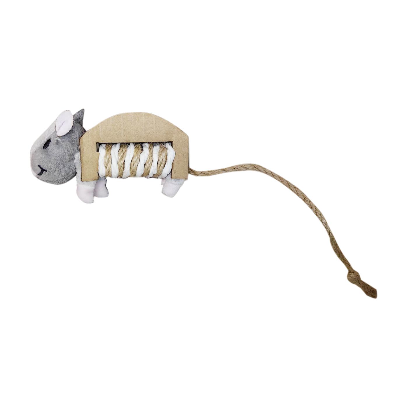 Eastland Hışırtılı Sisal Fare Kedi Oyuncağı 10 cm