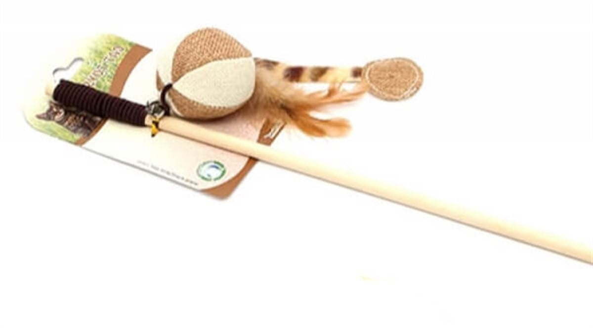 Eastland Natural Tüylü Top Kedi Oltası