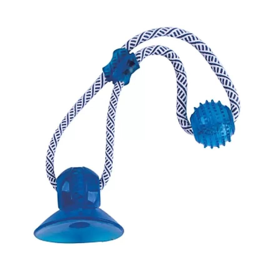 Eastland Vantuzlu Diş İpli TPR Köpek Oyuncağı 33 cm 