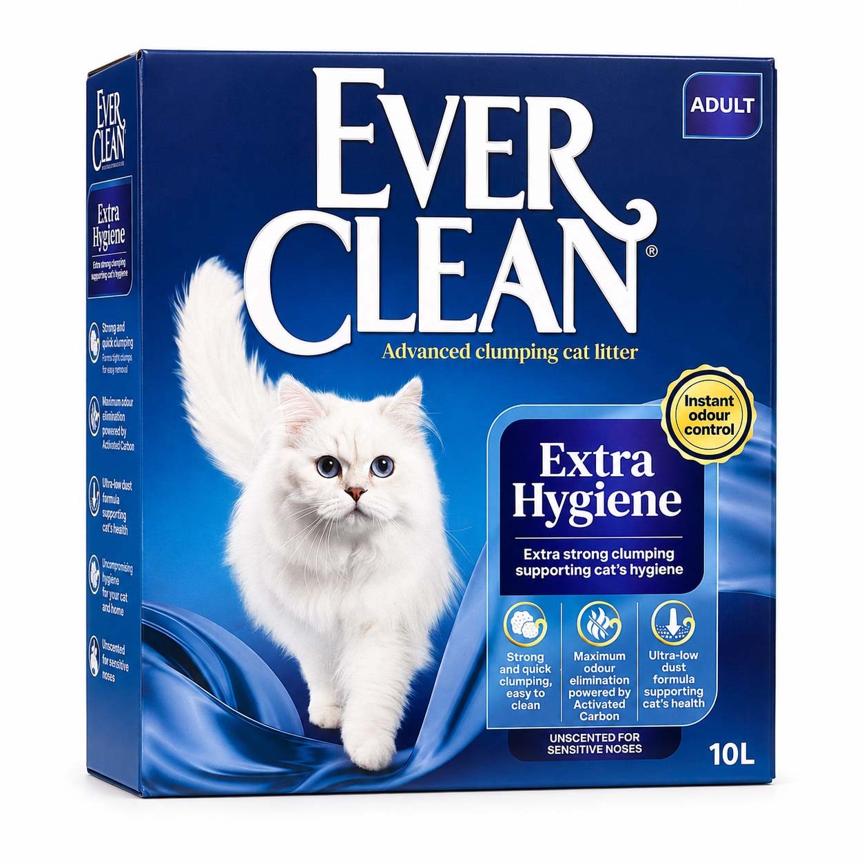 Ever Clean Extra Strong Unscented Ekstra Güçlü Kokusuz Kedi Kumu 10 Lt
