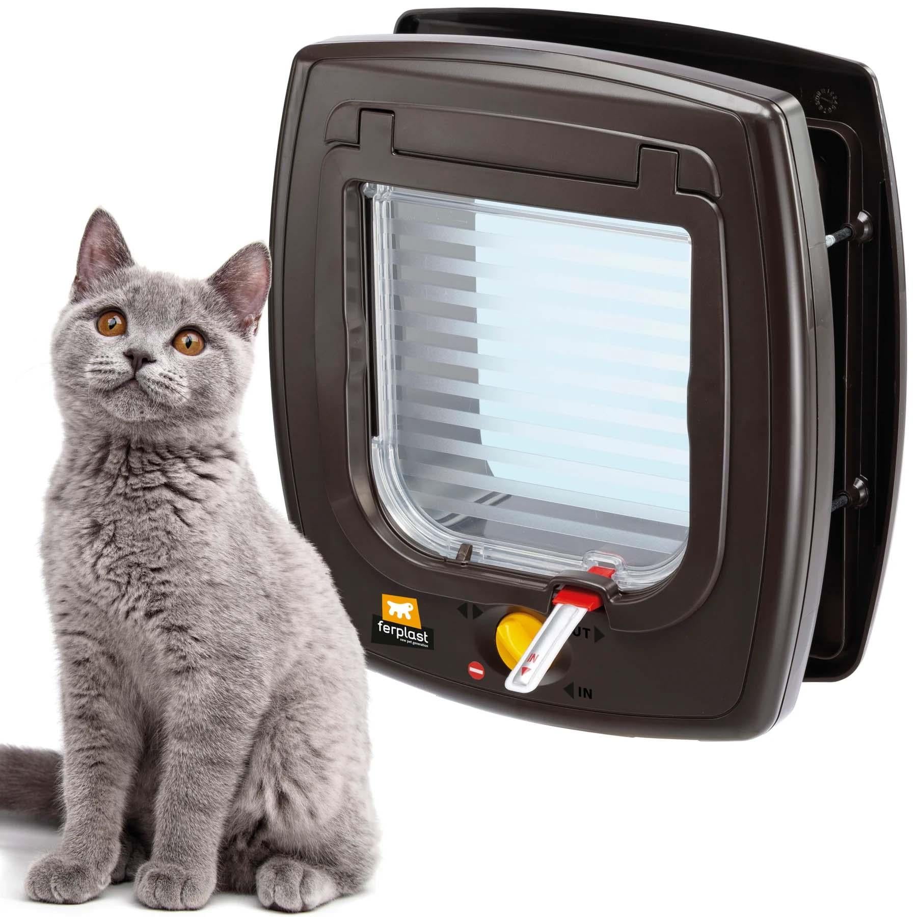 Ferplast Swing 7 2 Yönlü Manyetik Kedi Kapısı 25,2x22,5 Cm