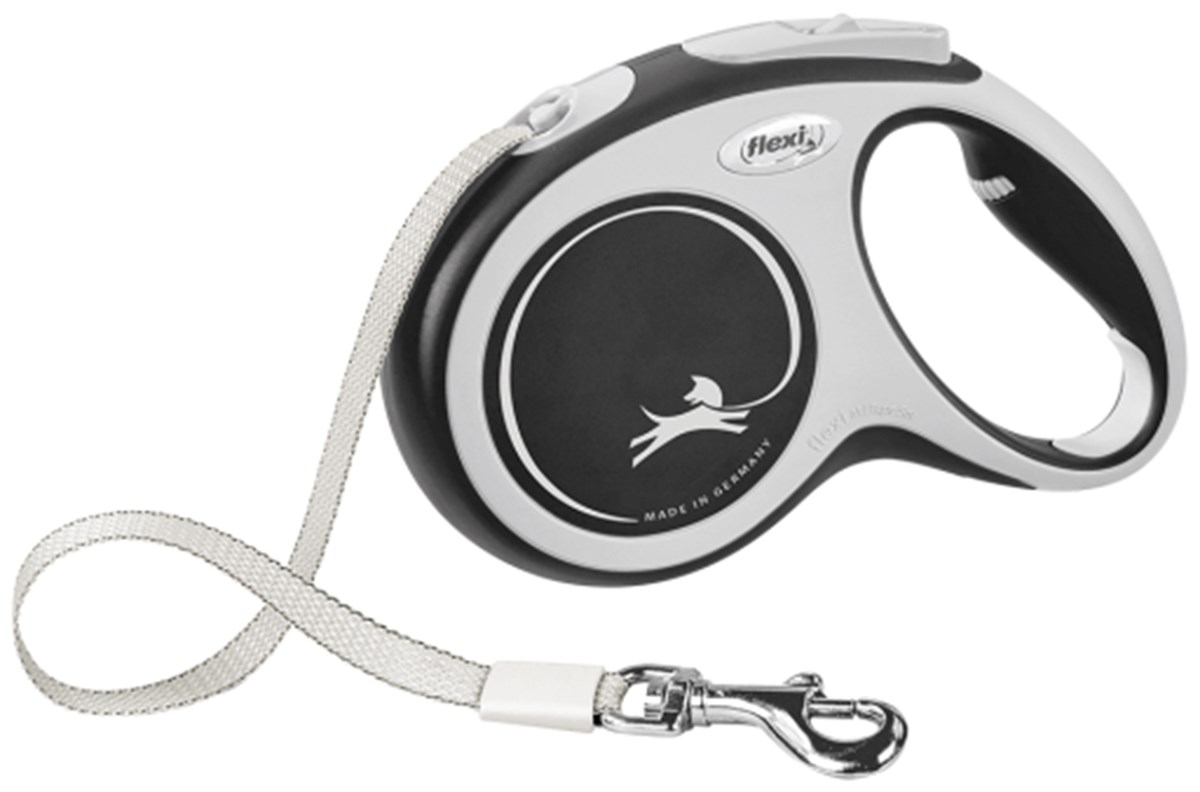 Flexi New Comfort 3 Mt Şerit Otomatik Tasma Siyah