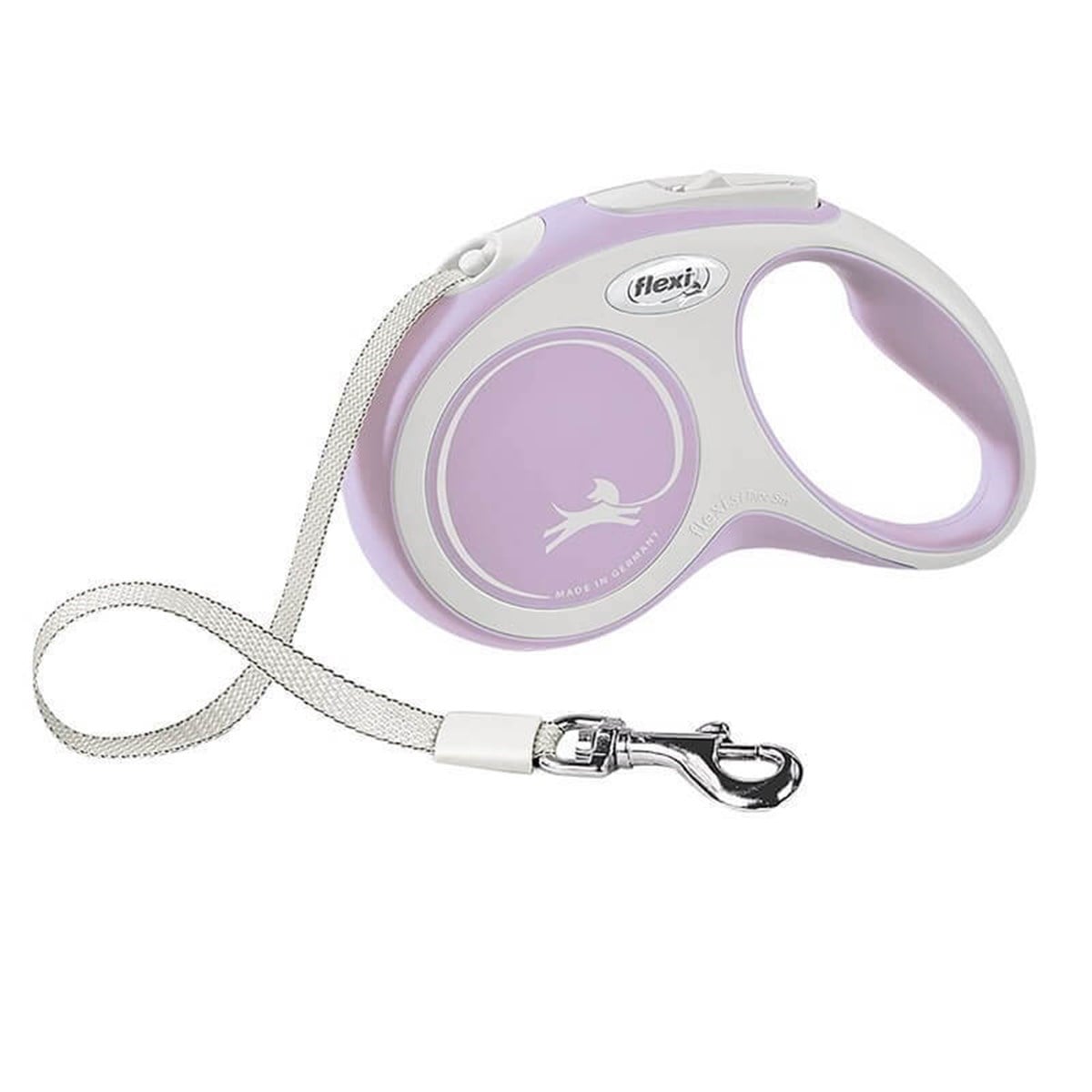 Flexi New Comfort Otomatik Şerit Köpek Gezdirme Tasması  3 Mt (XS) Pembe