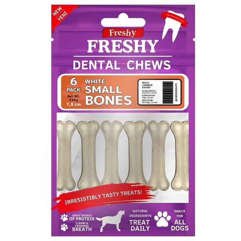 Freshy Dental Chews Maxi Boy Sütlü Kemik Köpek Ödülü 135 g
