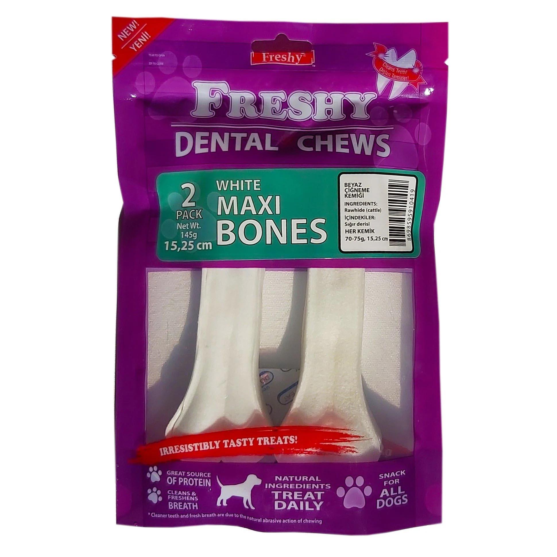 Freshy Dental Chews Sütlü Kemik Köpek Ödülü 145 g