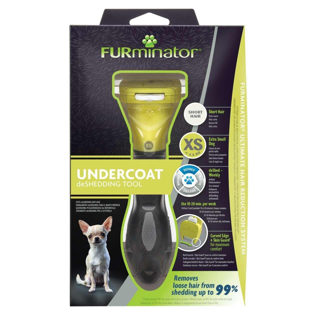 Furminatör Eksta Küçük Irk Kısa Tüylü Köpek Tarağı XS