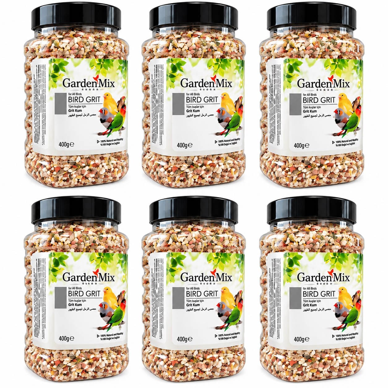 Garden Mix Platin Grit Kuş Kumu 400 g (6 Adet)