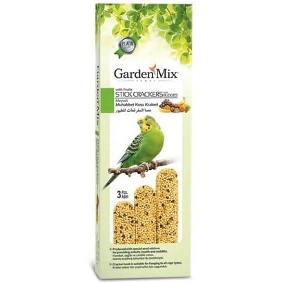 Garden Mix Platin Meyveli Kuş Krakeri 80 g 3'lü