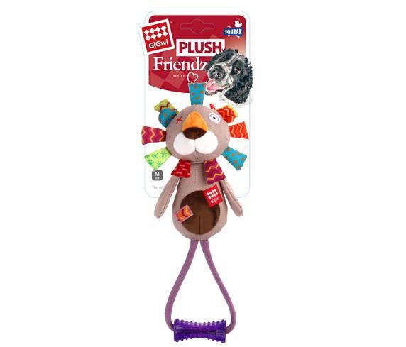 Gigwi Friendz Öten Aslan Diş Kaşıyıcılı Köpek Oyuncağı35 Cm