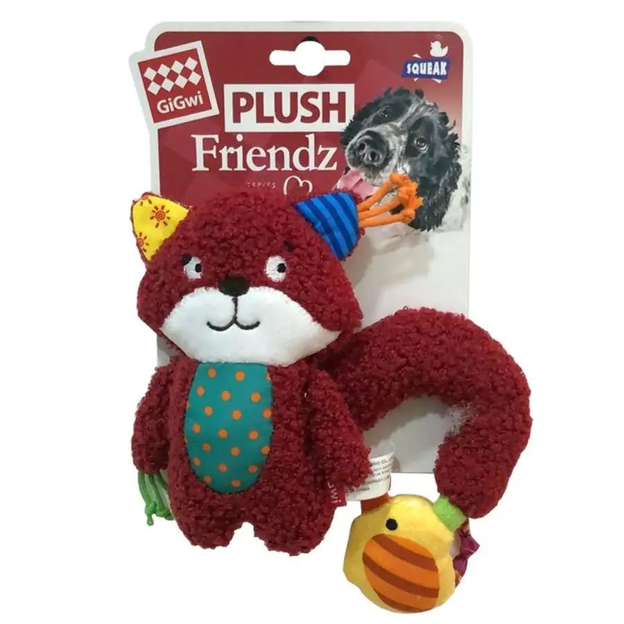 Gigwi Plush Friendz Peluş Sincap Köpek Oyuncağı 18 cm