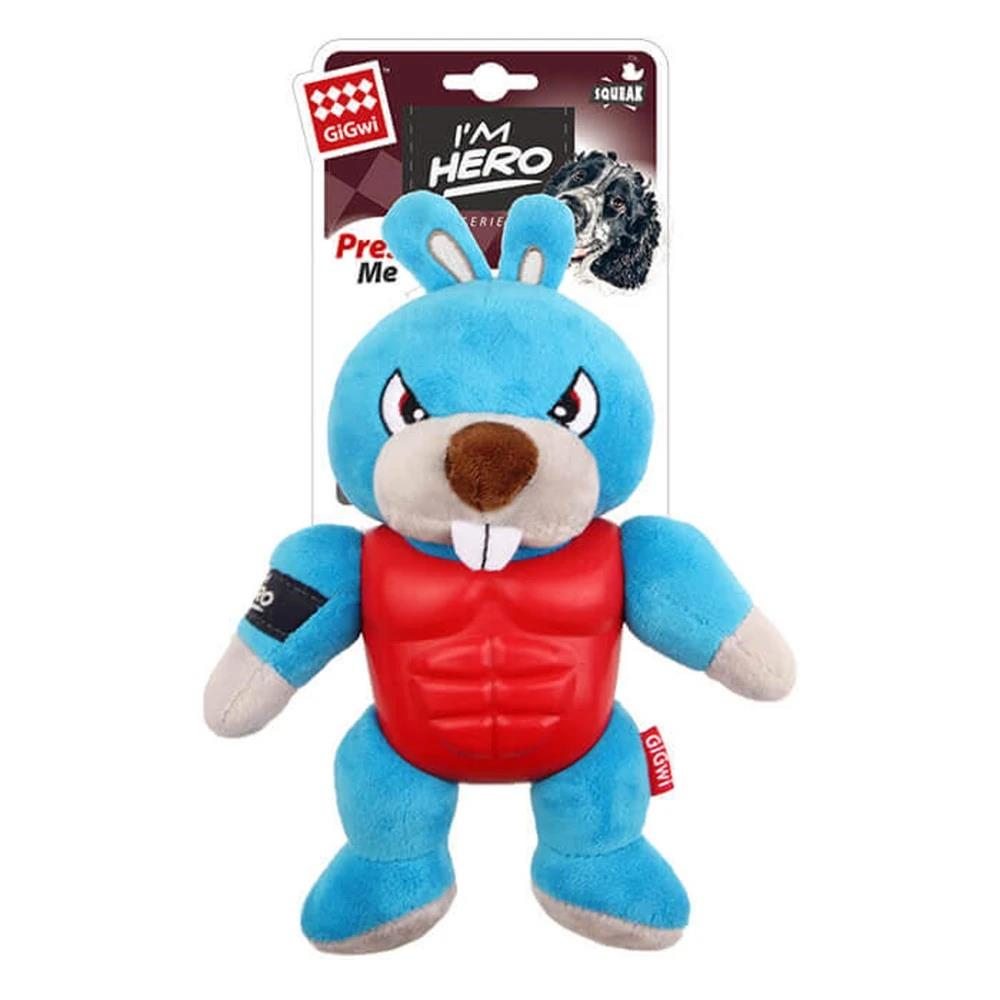 Gigwi Sesli Tavşan Peluş Ve Kauçuk Köpek Oyuncağı 25 cm