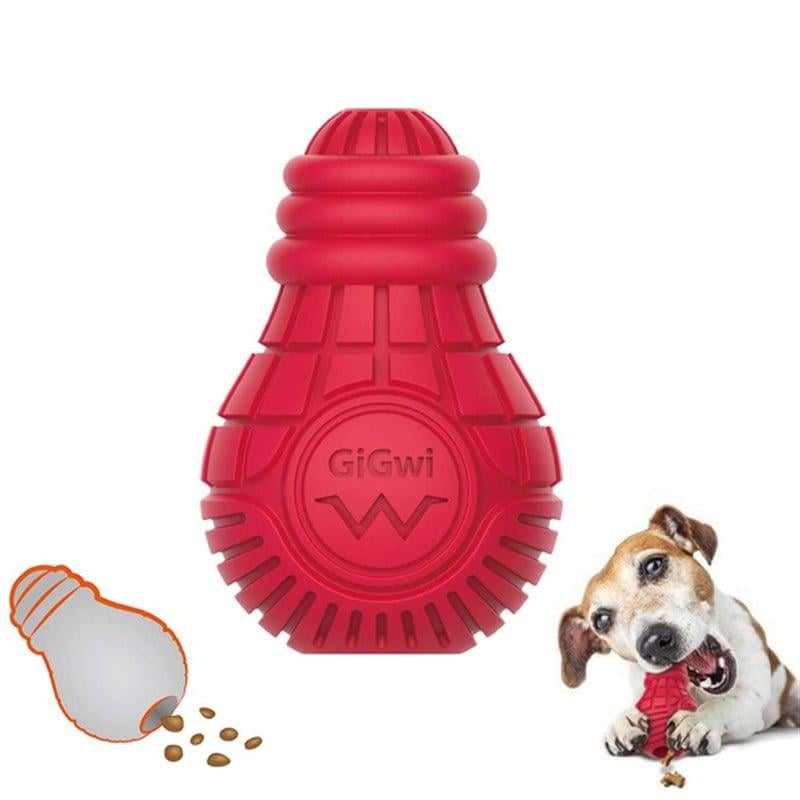 Gigwi Tavuk Aromalı Kauçuk Ampul Köpek Oyuncağı 11 cm