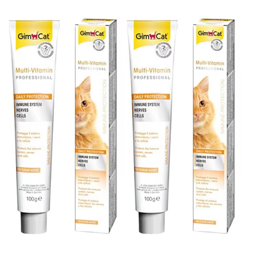 Gimcat Multi Vitamin Paste 12 Vitaminli Kedi Macunu 2 x 100 Gr 