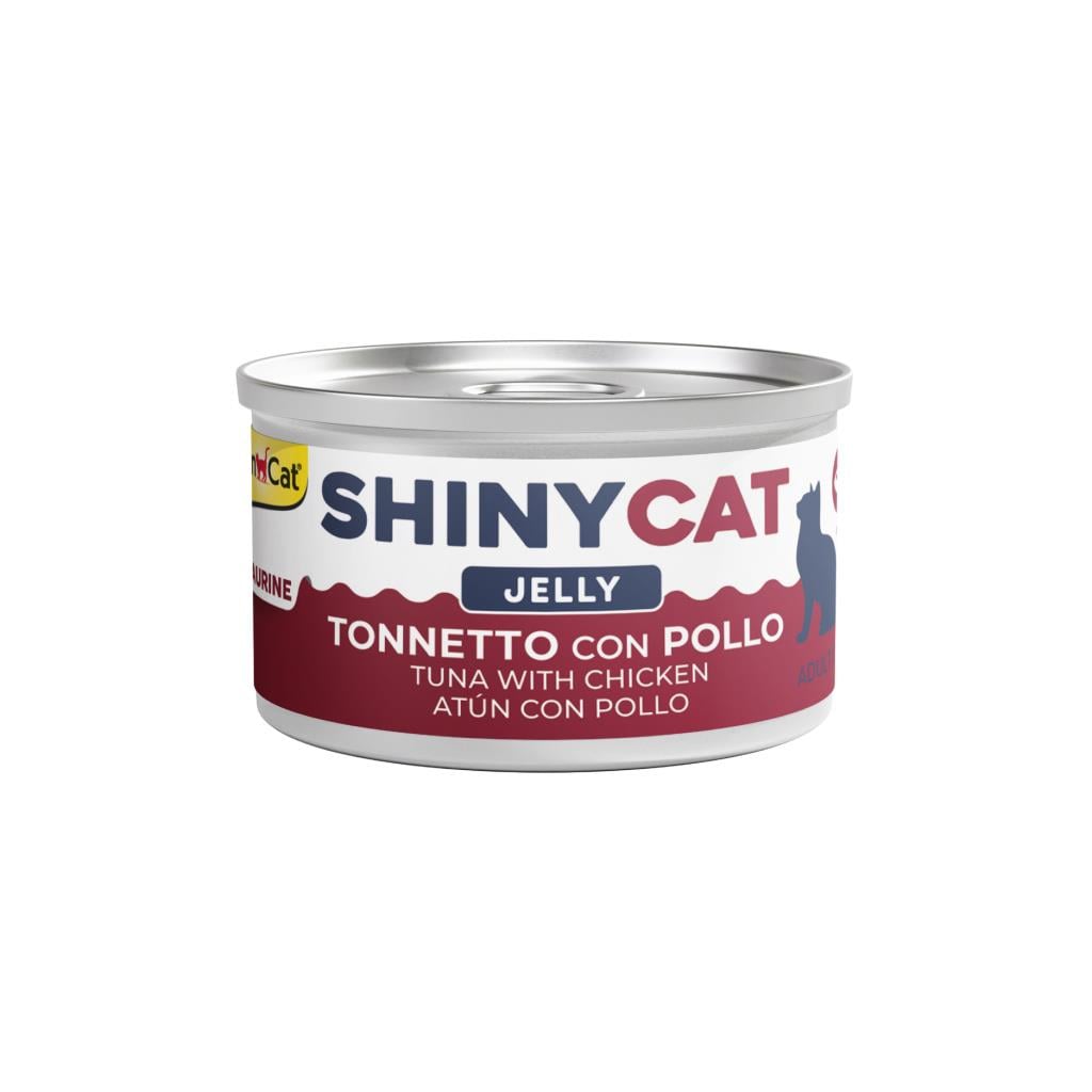 GimCat Shinycat Tavuklu Ve Ton Balıklı Konserve Kedi Maması 70 Gr