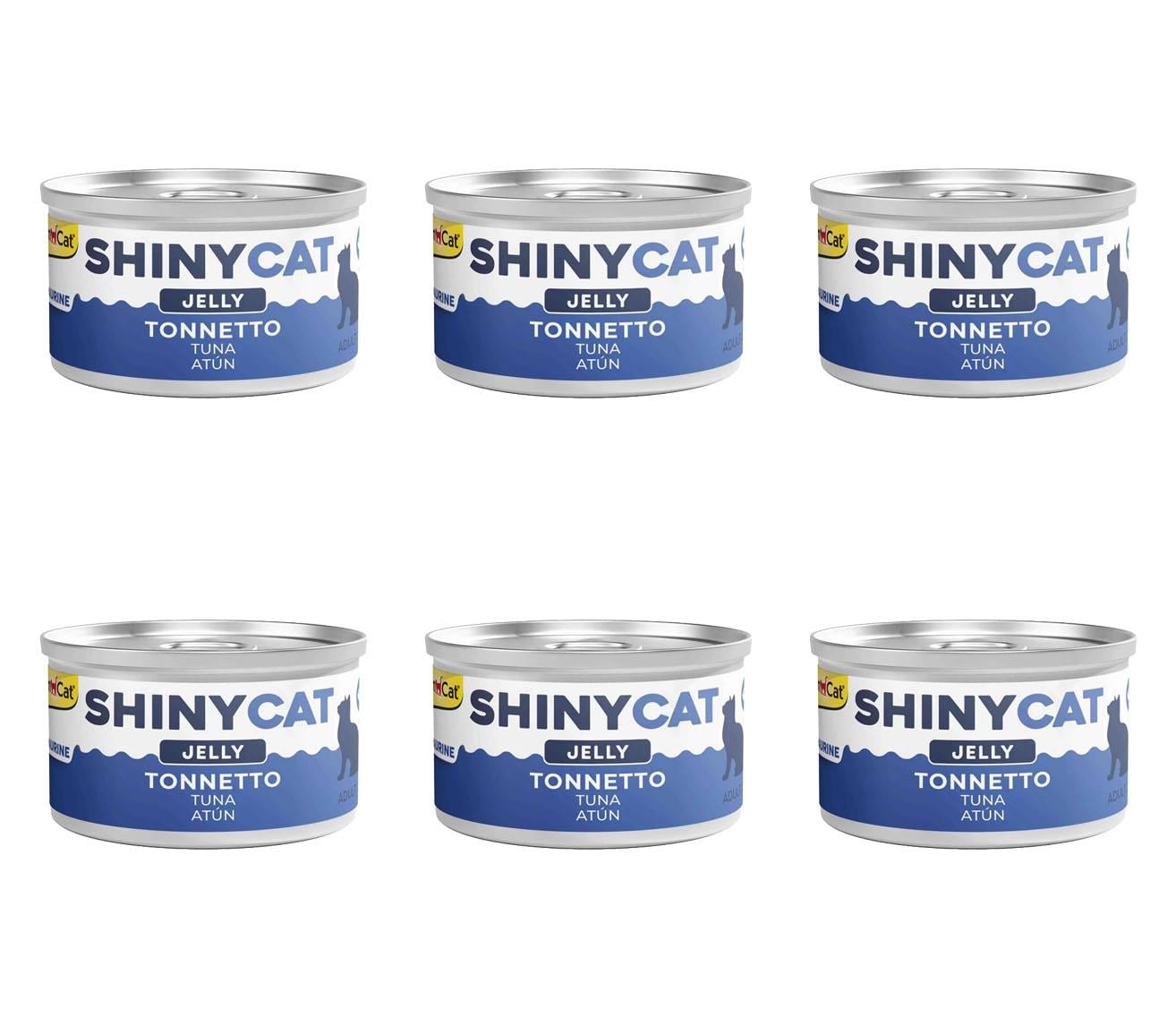 GimCat Shinycat Ton Balıklı Konserve Kedi Maması 70 Gr (6 Adet)