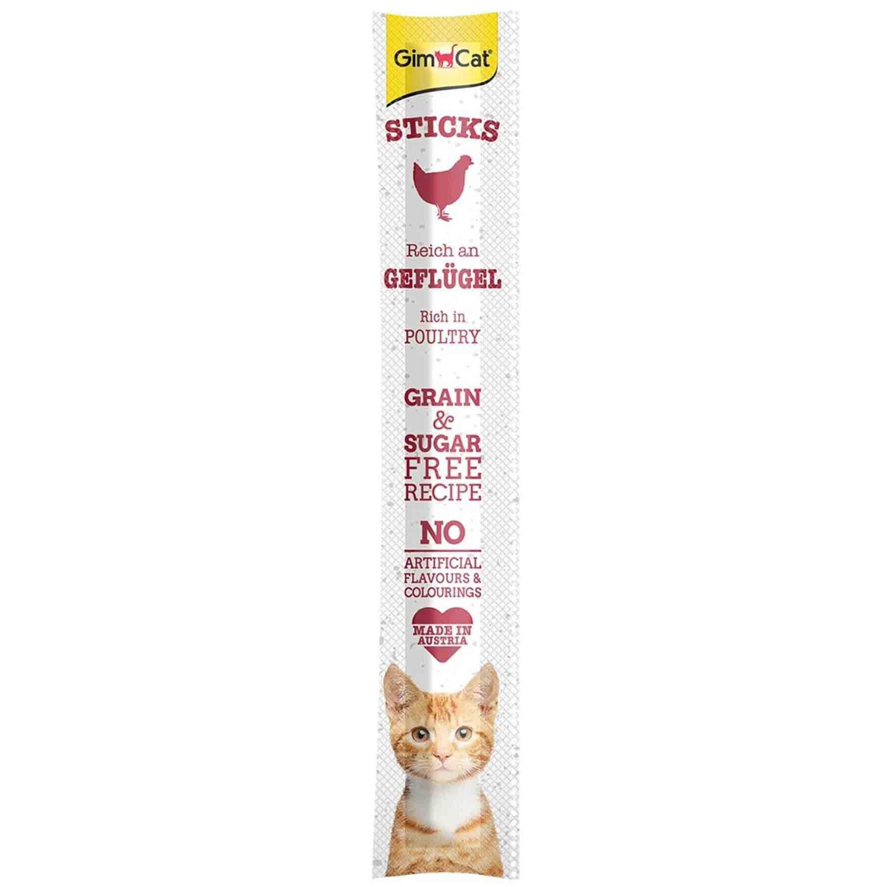 Gimcat Sticks Kümes Hayvanlı Çubuk Kedi Ödülü 5 g (1 Adet)