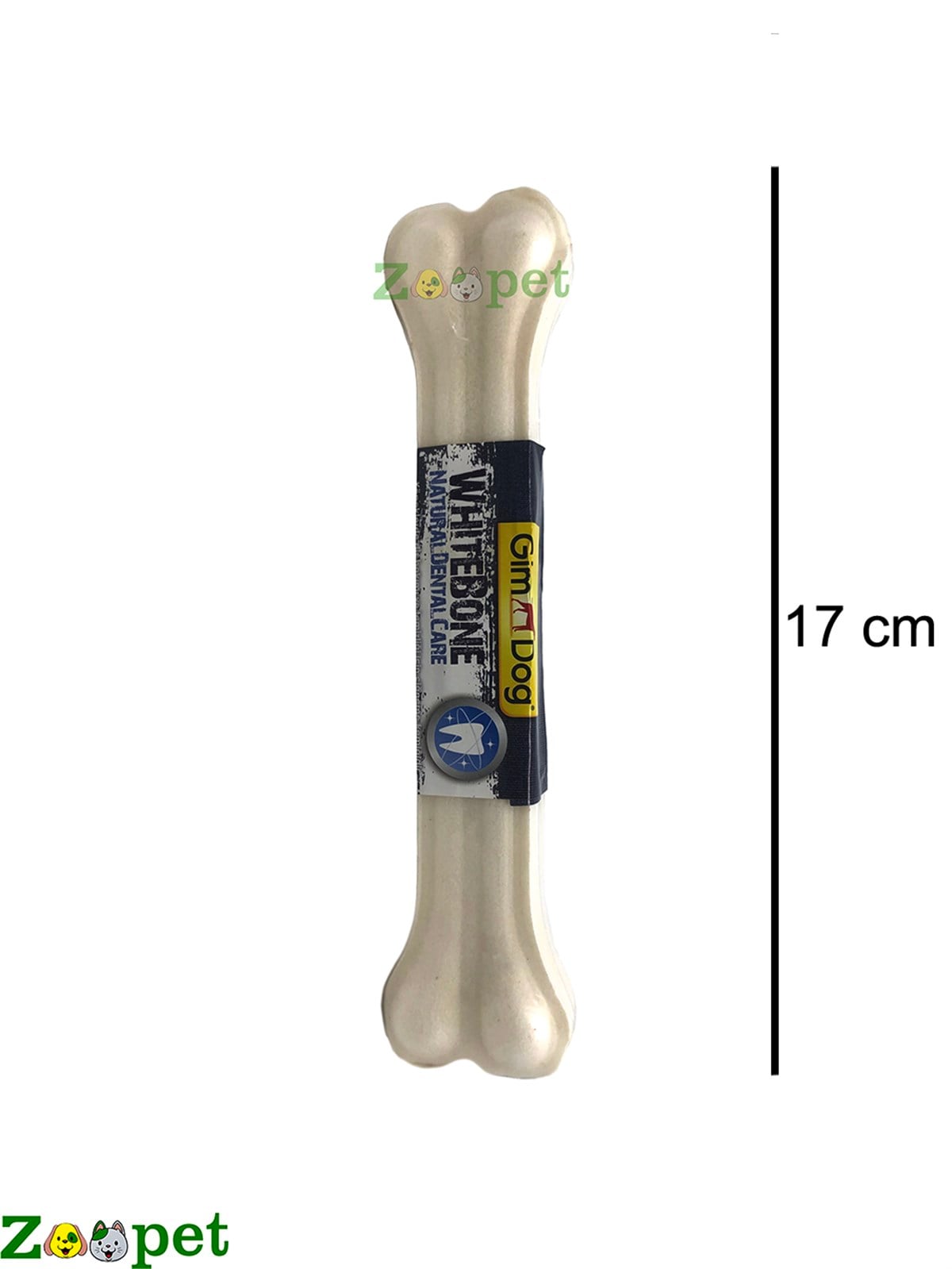 Gimdog Mordimi Press Beyaz Kemik Köpek Ödülü 90 Gr -17 Cm