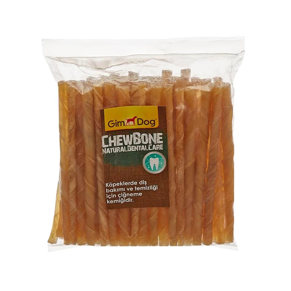 Gimdog Naturel Burgu Çubuk Köpek Ödülü (50Li Paket 5-6 Gr)