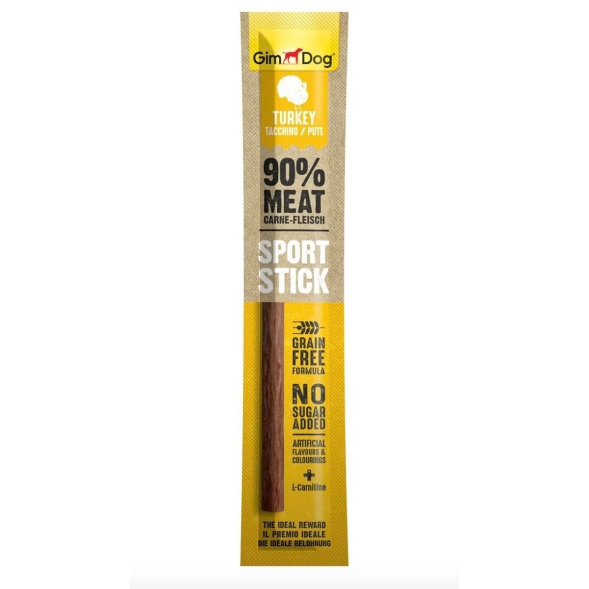 GimDog Sticks Hindili Tahılsız Köpek Ödül Çubuğu 12 Gr x 6 Adet