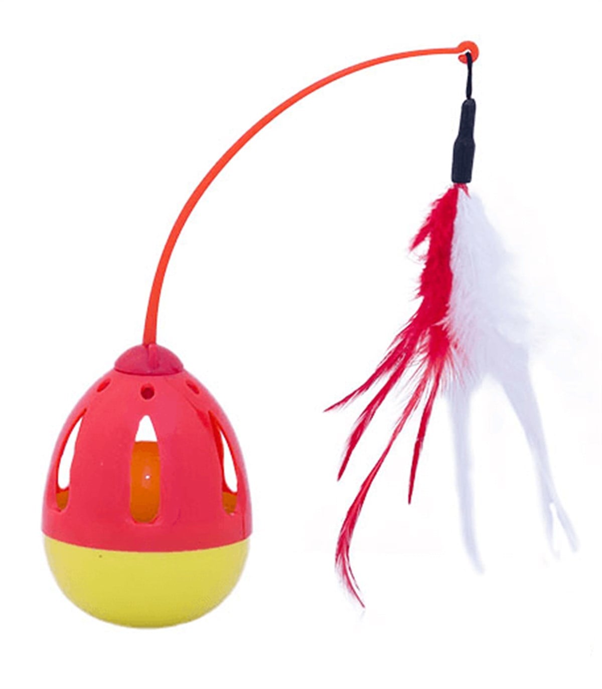 Eastland Tüylü Hacıyatmaz Kedi Oyuncağı  27 cm