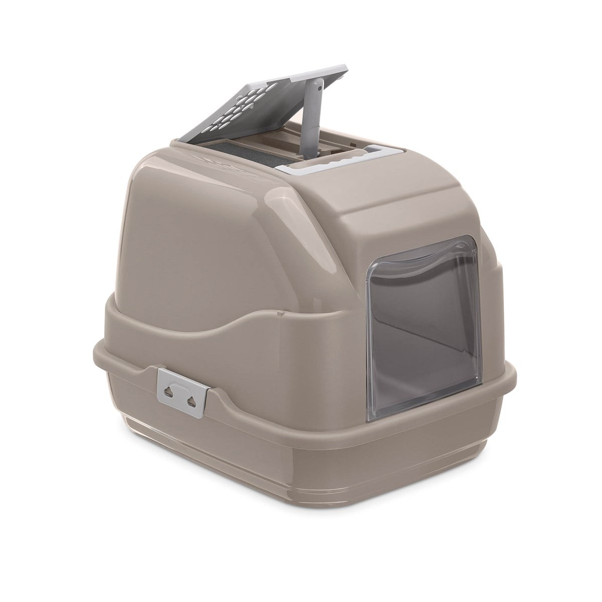 Imac Easy Cat Karbon Filtreli Kedi Tuvaleti  50 cm  Gri