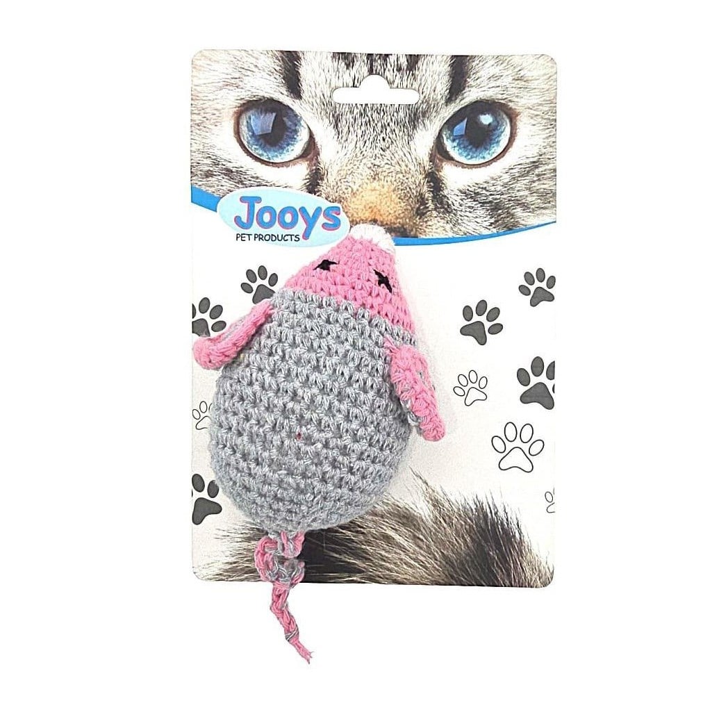 Jooys Örme Fare Kedi Oyuncağı
