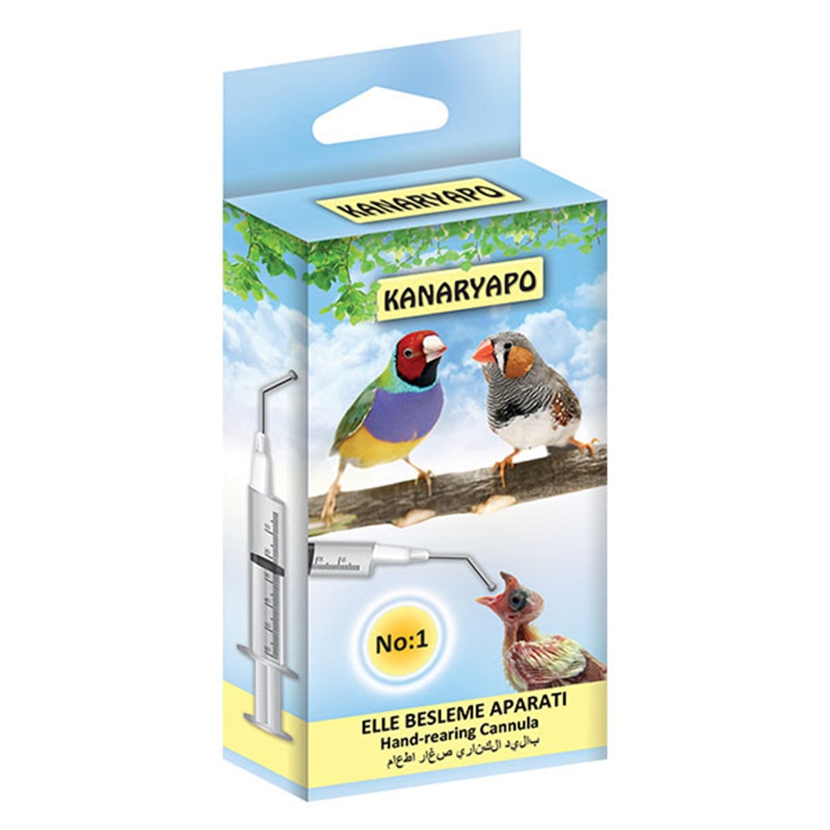 KanaryaPo Mama Şırıngası Kuş Aksesuarı No:1