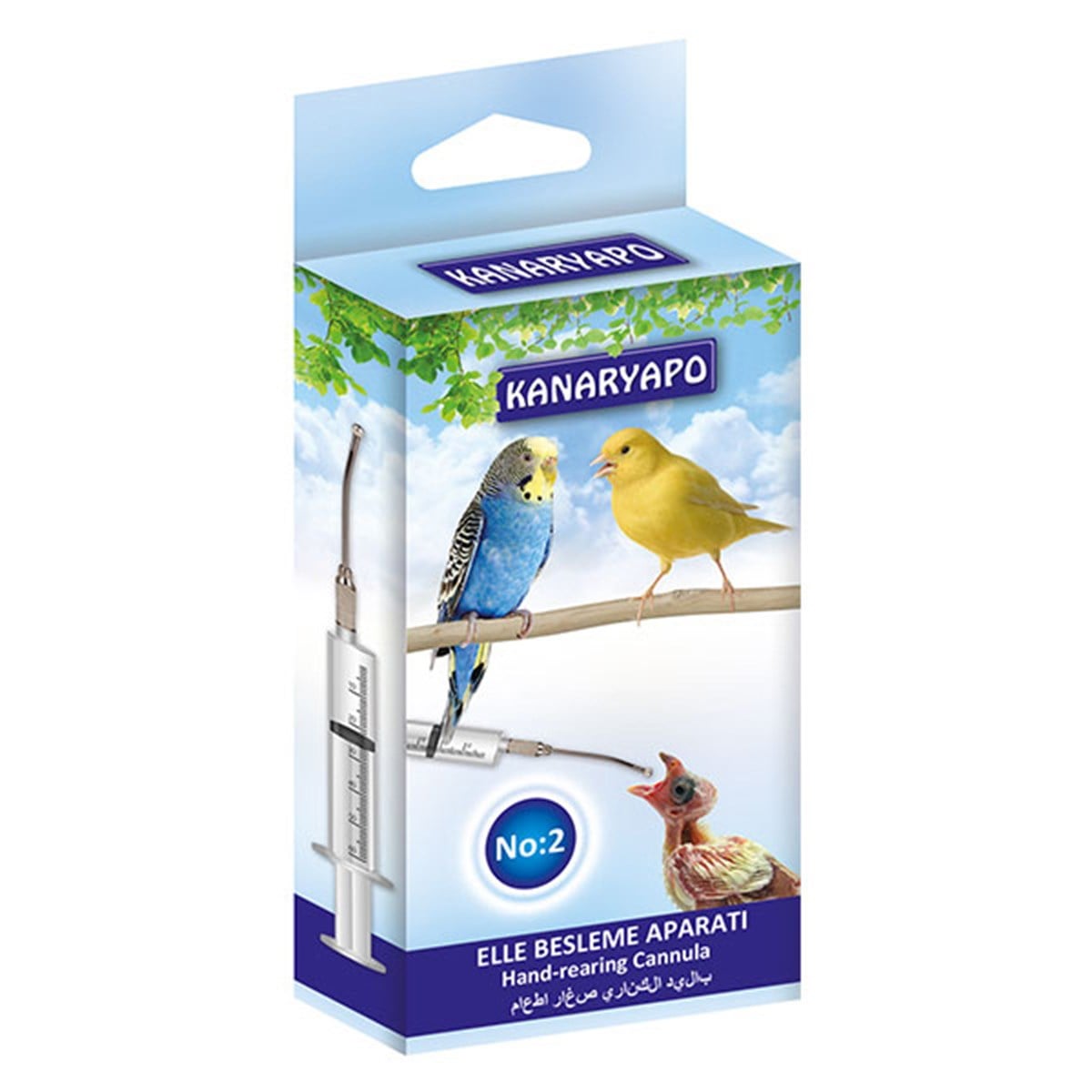 KanaryaPo Mama Şırıngası Kuş Aksesuarı No:2