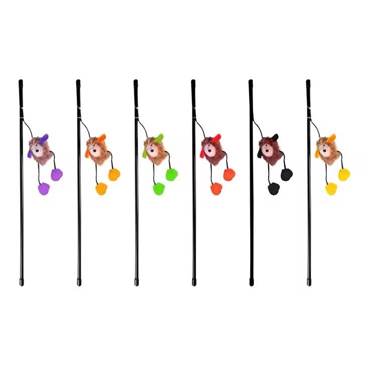 Karlie Catnipli Peluş Kirpi Kedi Oltası 50 cm (Karışık Renk)