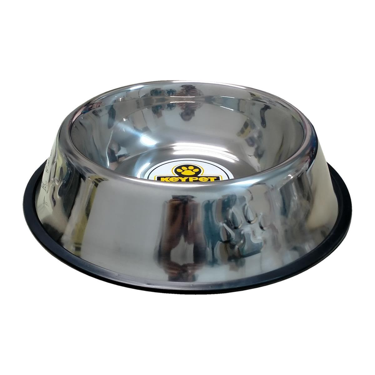 Keypet Çelik Kedi ve Köpek Mama Kabı 11 cm