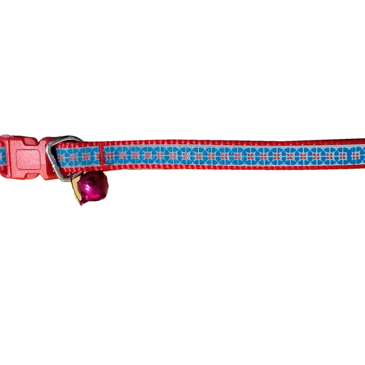 Lionpet Çıngıraklı Kedi Tasması 10 mm X 32 cm (Kırmızı)
