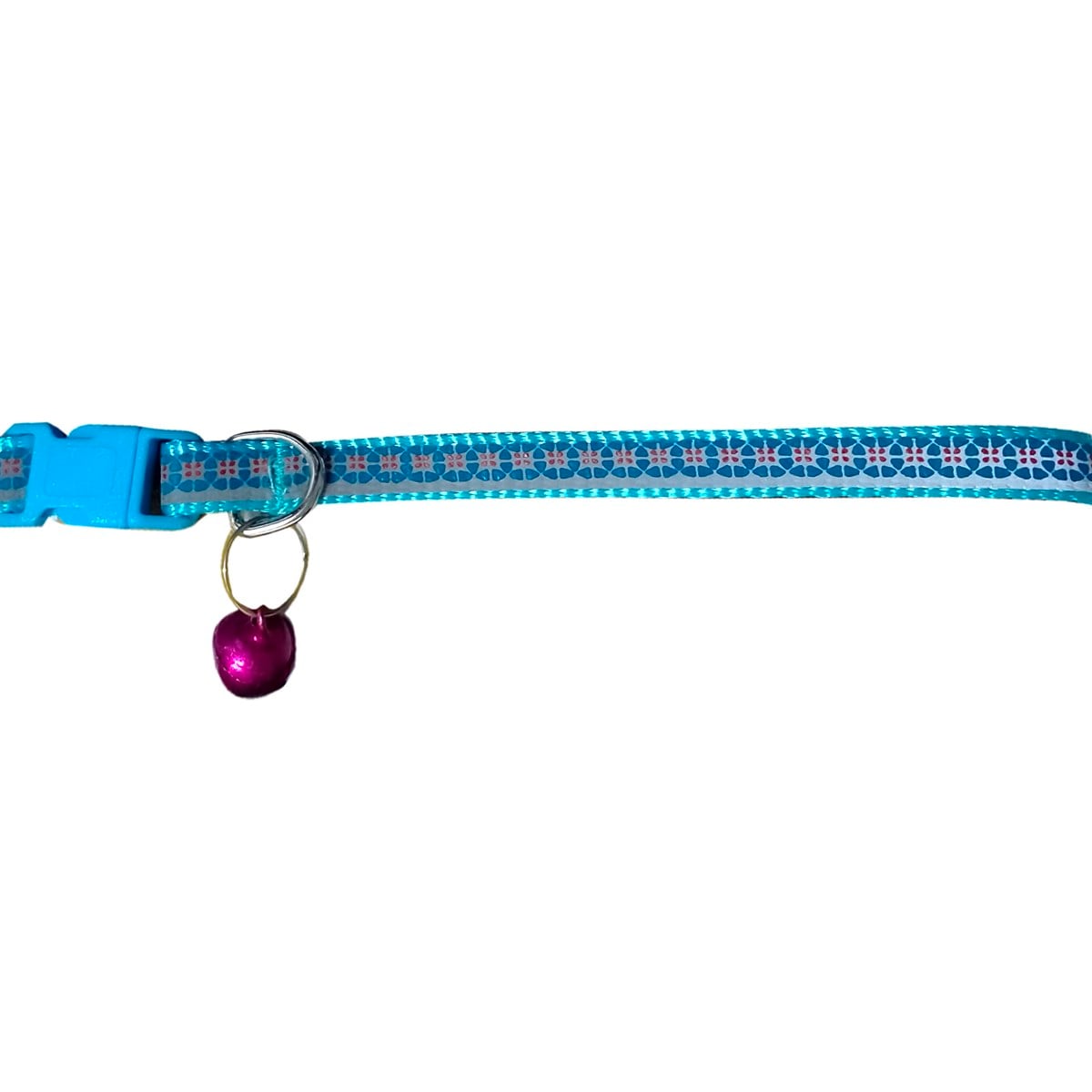 Lionpet Çıngıraklı Kedi Tasması 10 mm X 32 cm (Mavi)
