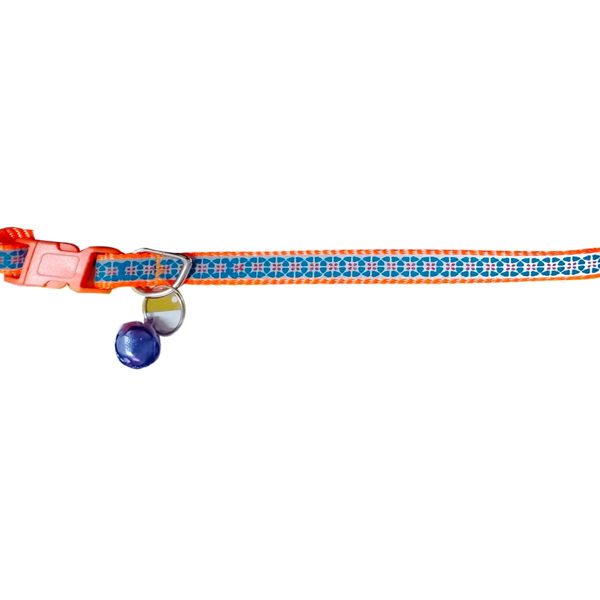 Lionpet Çıngıraklı Kedi Tasması 10 mm X 32 cm (Turuncu)