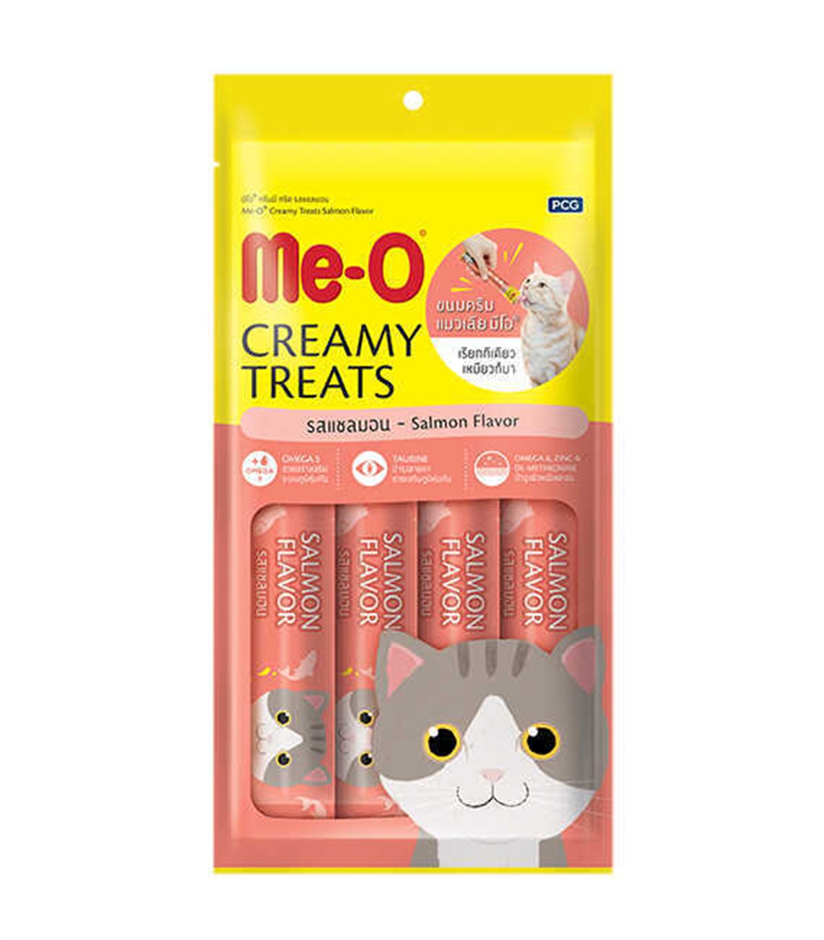 Meo Creamy Somon Balıklı Kedi Ödülü  4 Parça (15 gr)