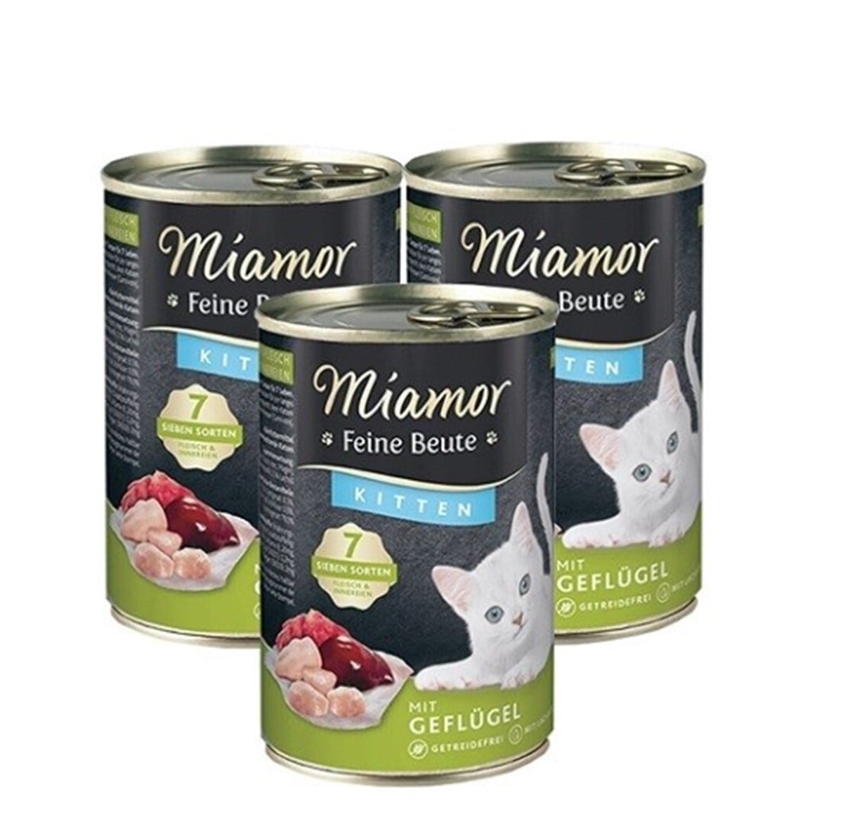 Miamor Kitten Vital Drink Tavuklu Çorba Yavru Kedi Konservesi  135 ml x 3 adet 