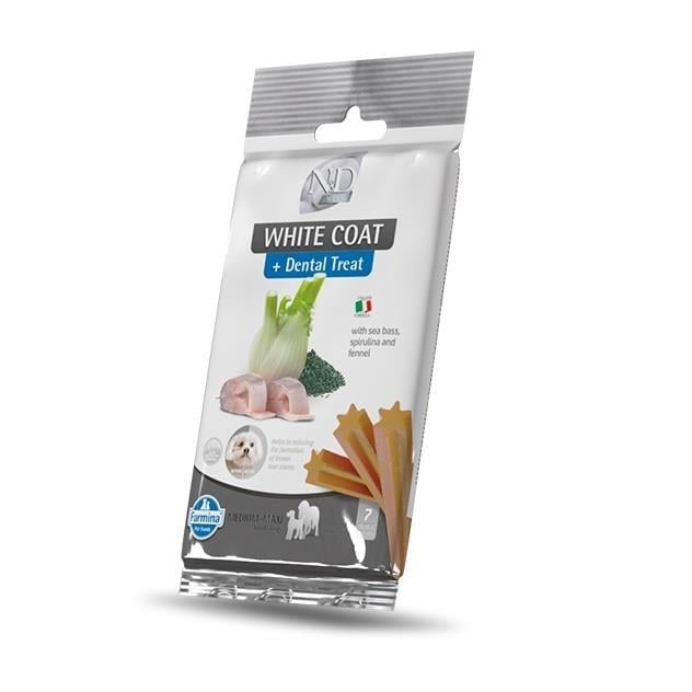 N&D Dental Treat Balıklı Beyaz Orta Büyük Irk Köpek Ödülü 60 g
