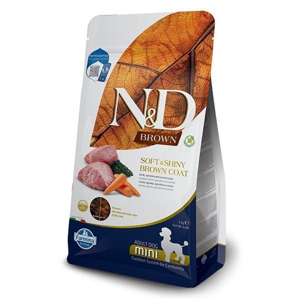 N&D Düşük Tahıllı Medium & Maxi Kuzulu Ve Yaban Mersinli Köpek Maması 2,5 Kg