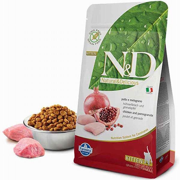 ND Prime Kitten Tahılsız Tavuklu Narlı Yavru Kedi Maması 5 Kg